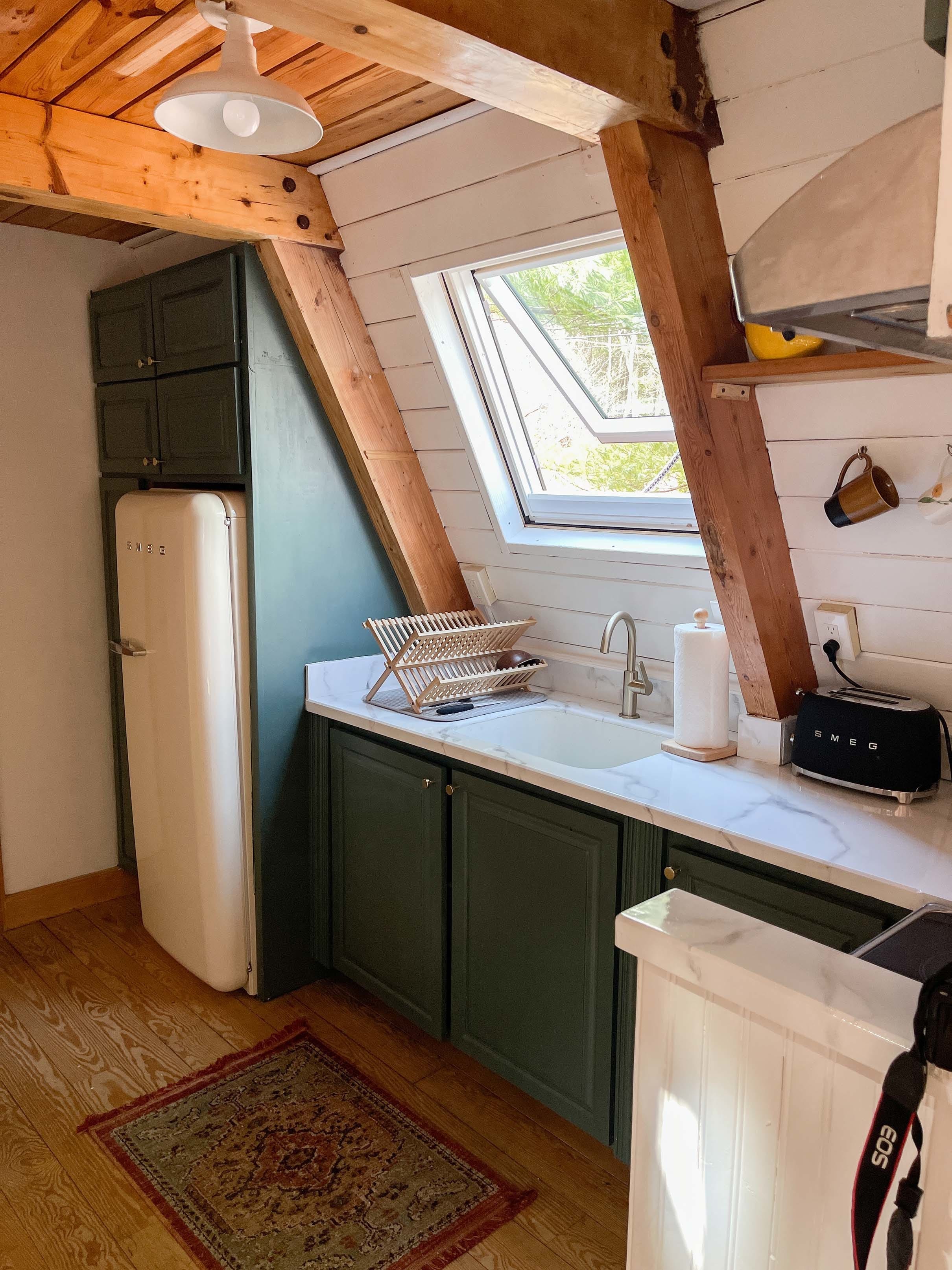 Skylights Add Light To A Small A frame House