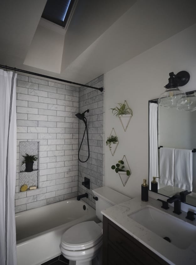 Design Solutions For Small Dark Bathrooms - Small Hall Bathroom Remodel Ideas
