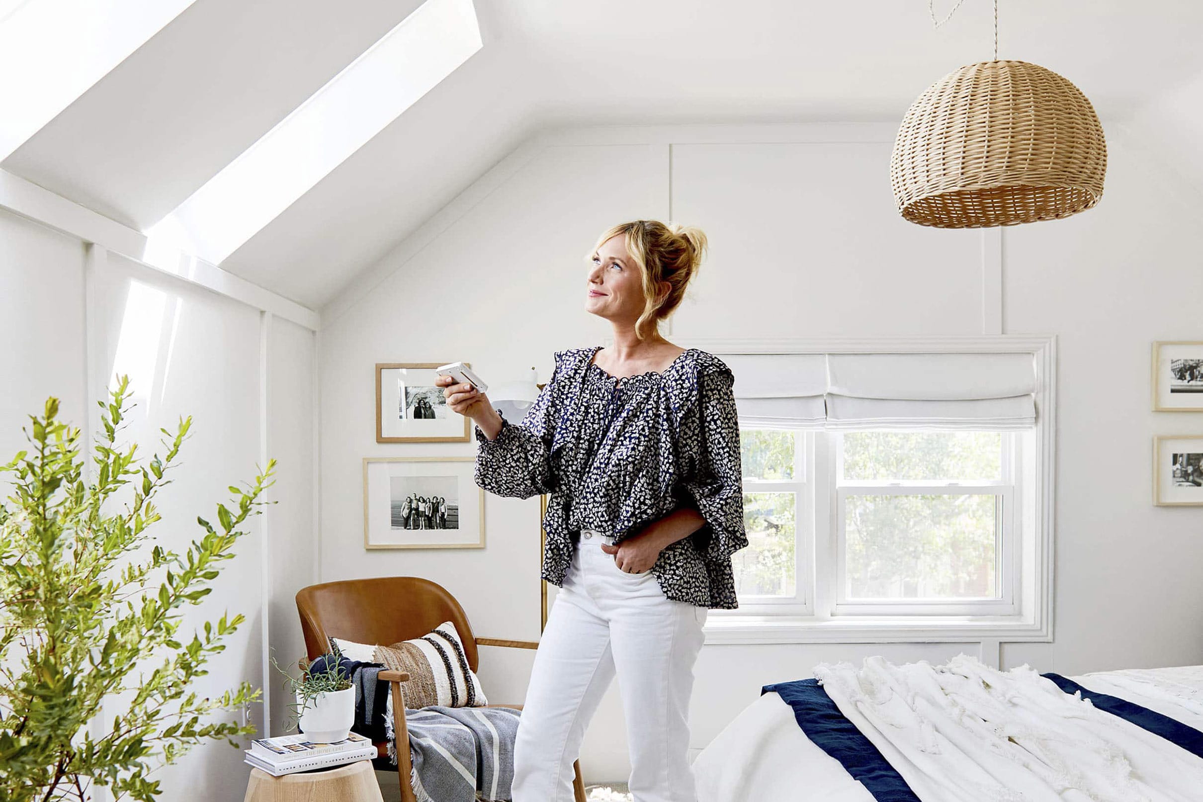 Emily Henderson bedroom skylights tmb