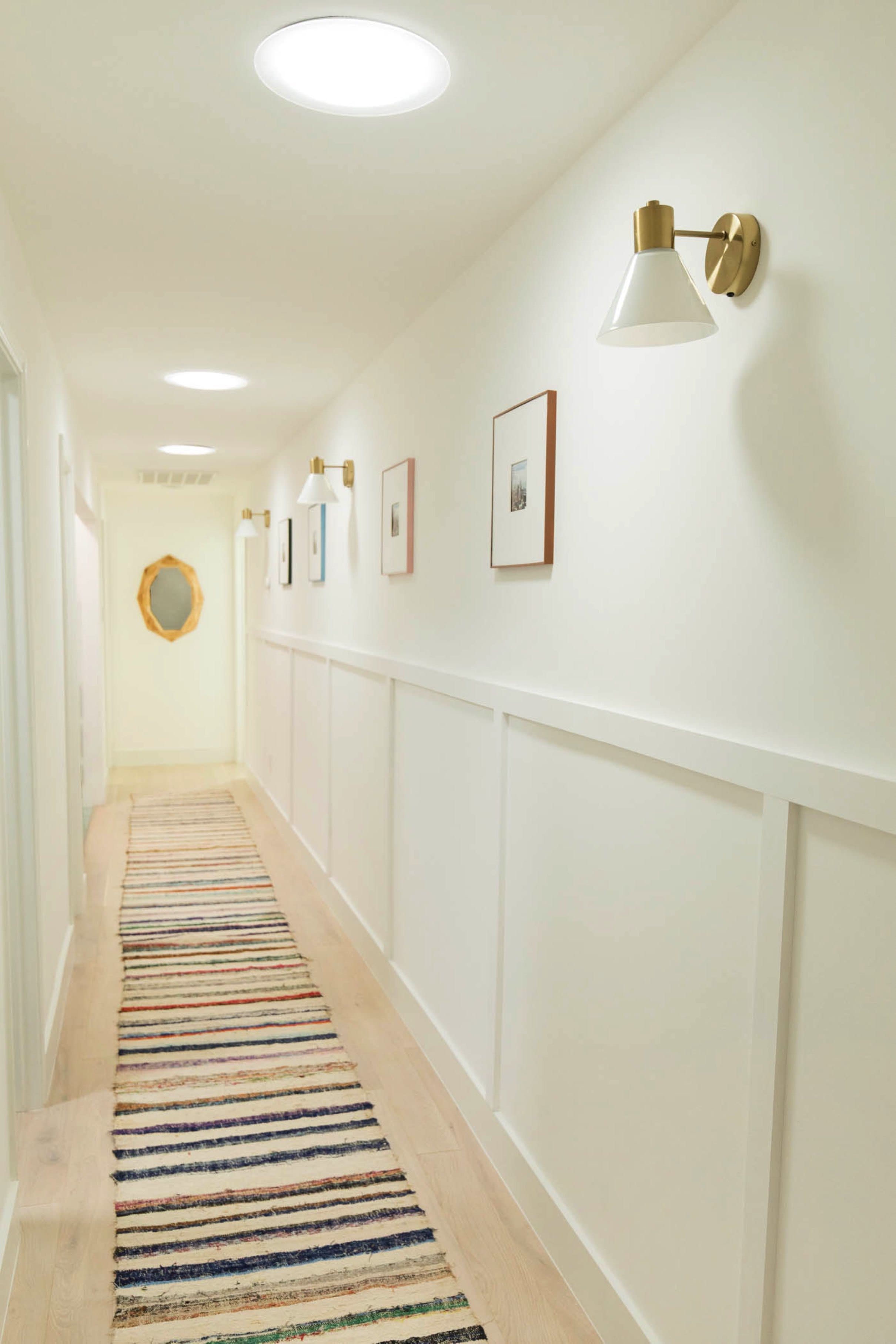 Learn how to brighten hallways with these design tips