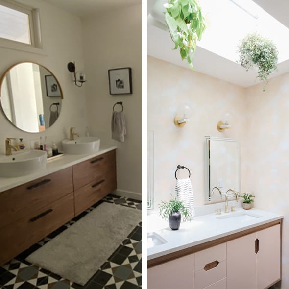 Bathroom Studio Plumb before and after 590x590