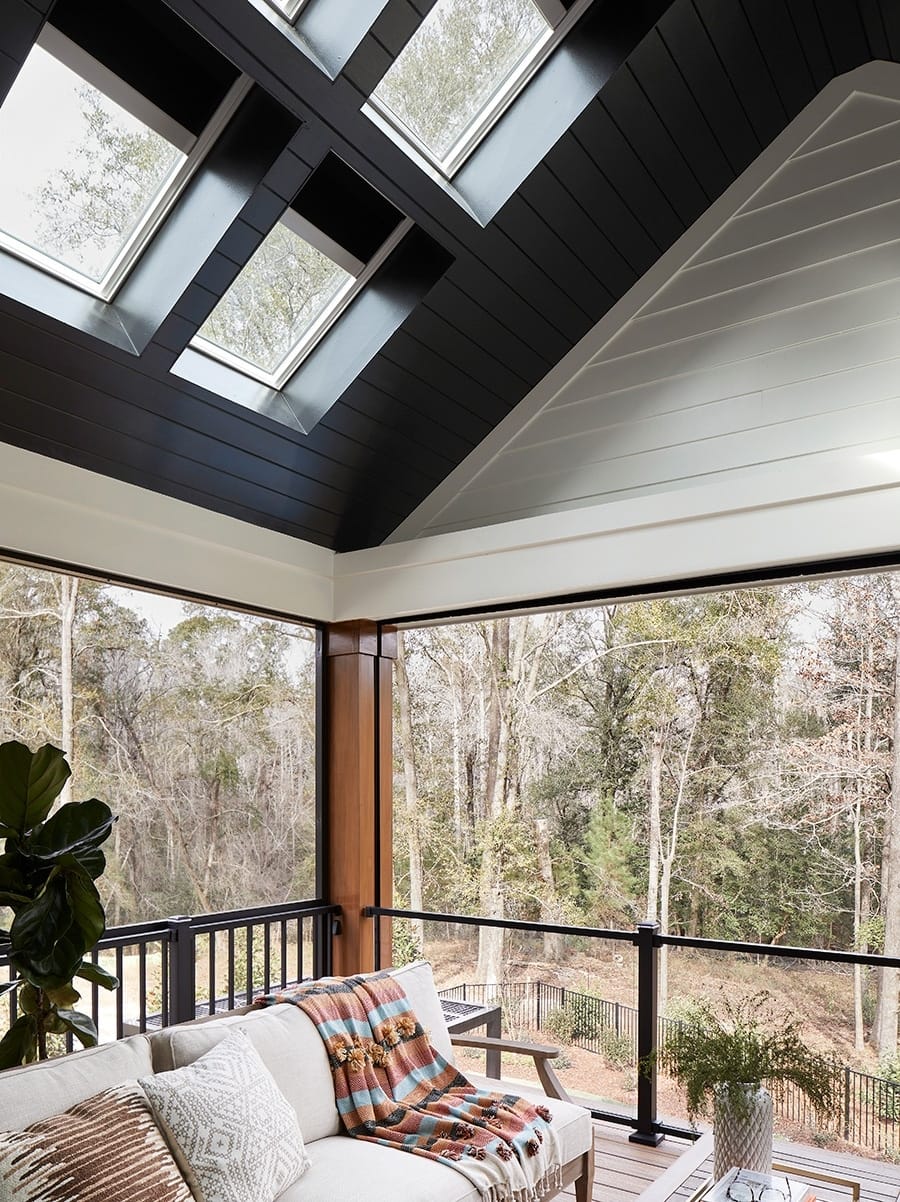 Influencer HGTV smart home 2022 4728 skylights shades Porch 0422 1